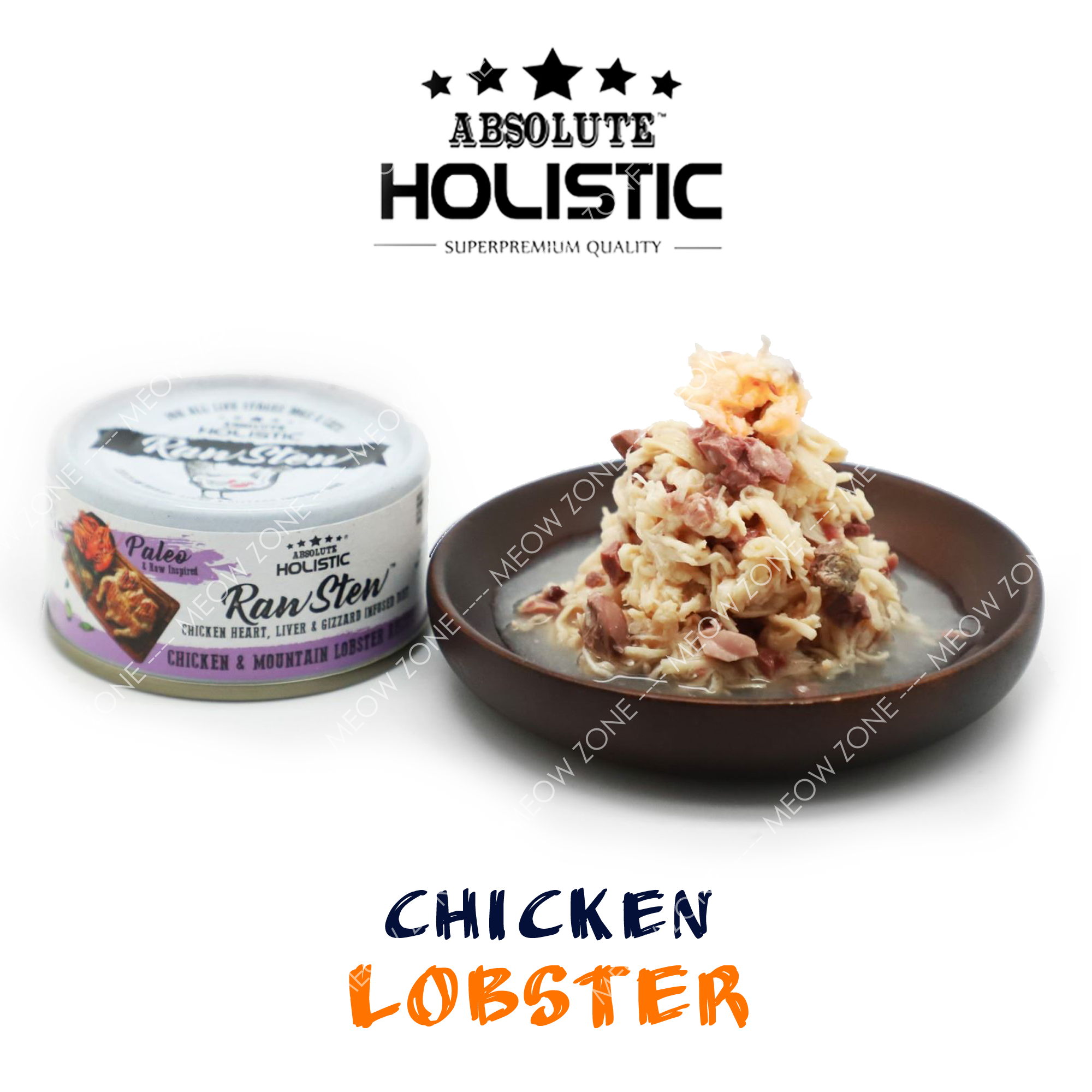 Raw Stew頂級鮮肉主食罐 - 雞+龍蝦 Chicken & Lobster Recipe 80g