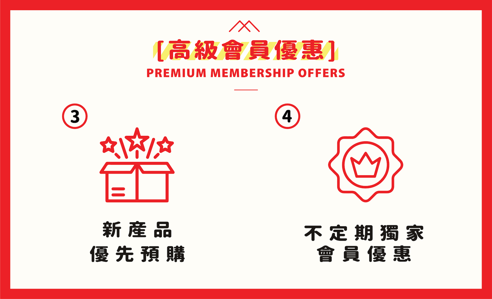 高級會員購買貨品95折