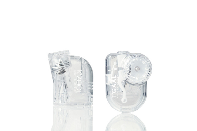 可調式透明削筆器：只要一個即可因應多種書寫狀況