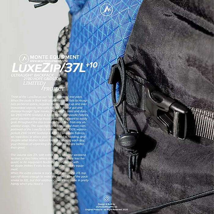 Monte Equipment Luxezip 47L Ultralight Backpack 超輕量背包