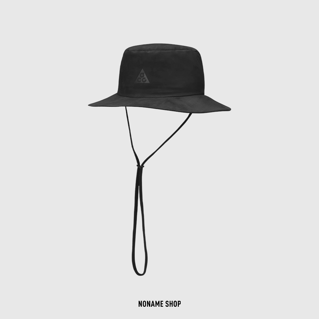 NIKE ACG 經典 基本款 小LOGO 復古 軍裝 Outdoor 漁夫帽 黑迷彩