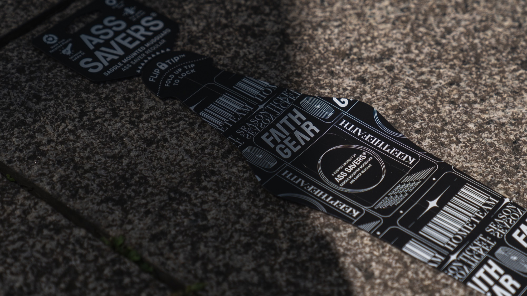 FaithGear x Ass Savers 聯名擋泥板 - 入場券