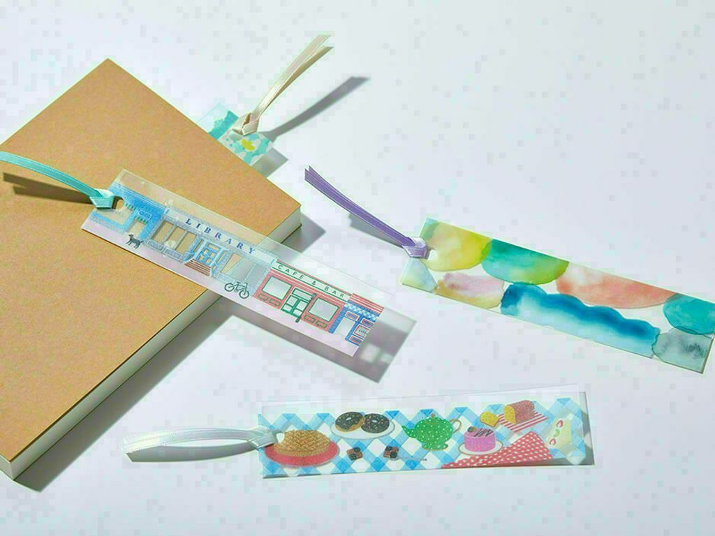 街道景象款 Soda 透明PET膠帶 寬30MM ｜KING JIM