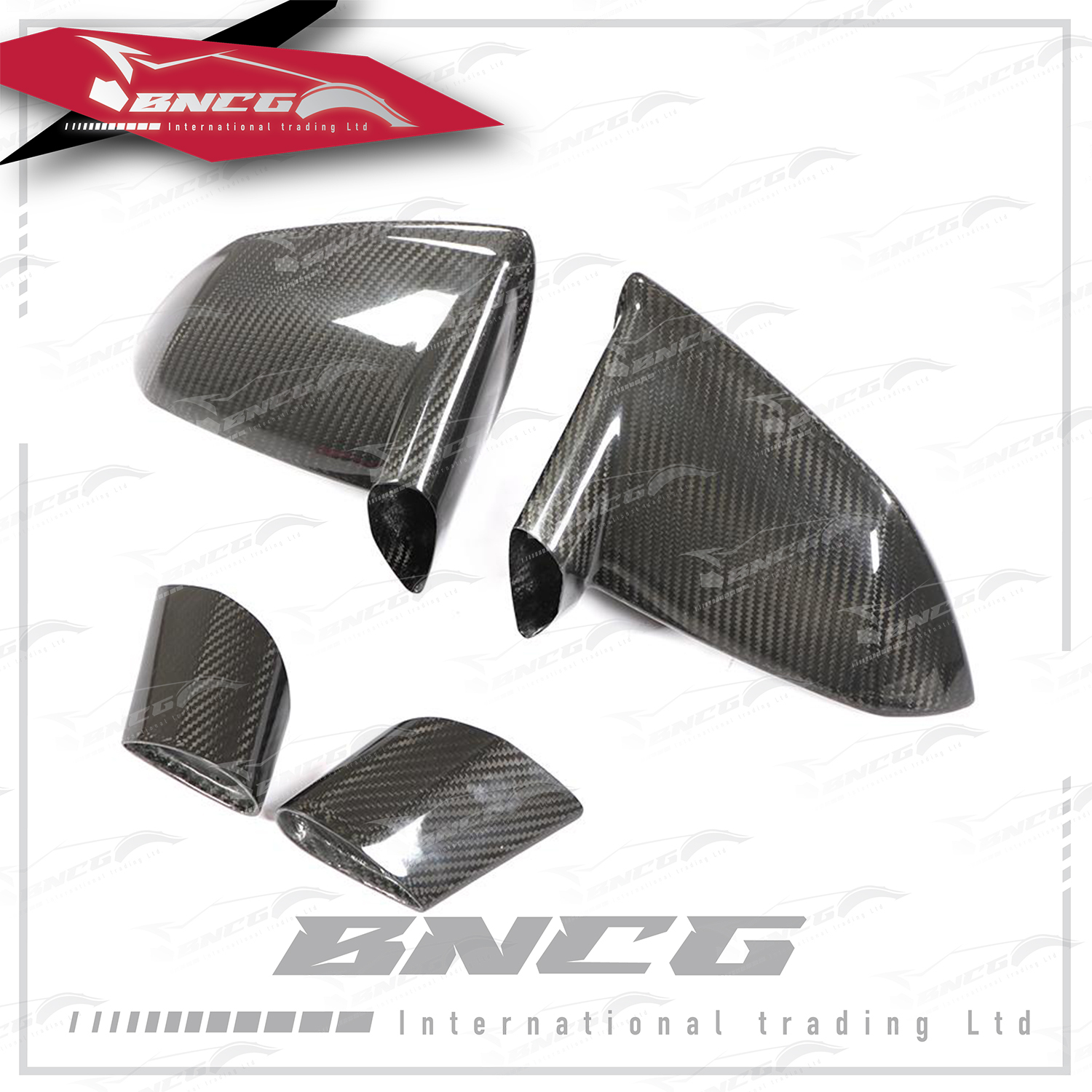 藍寶堅尼 Lamborghini Gallardo LP570 改裝 卡夢 乾碳纖維 空力套件 後照鏡殼 後視鏡殼