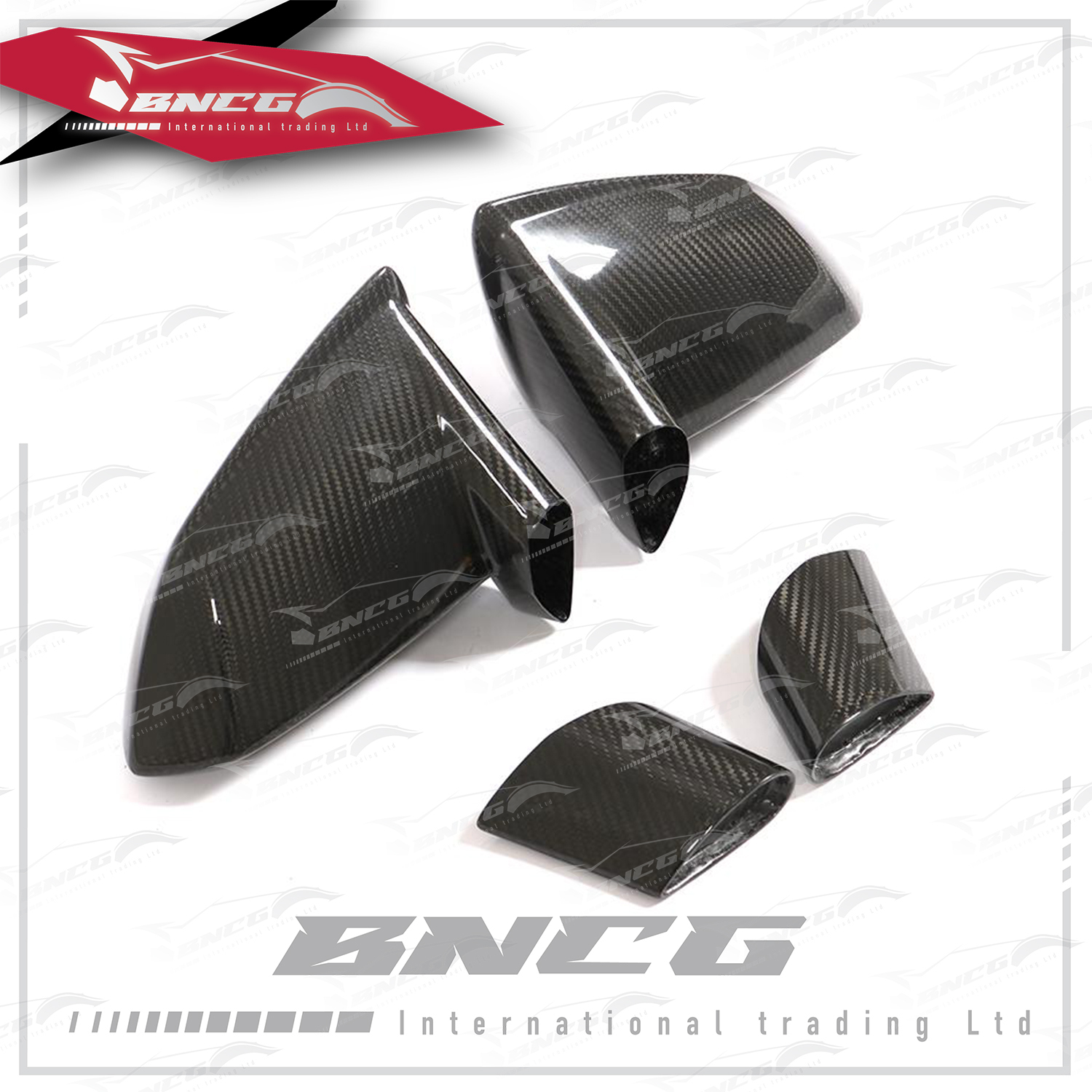 藍寶堅尼 Lamborghini Gallardo LP570 改裝 卡夢 乾碳纖維 空力套件 後照鏡殼 後視鏡殼