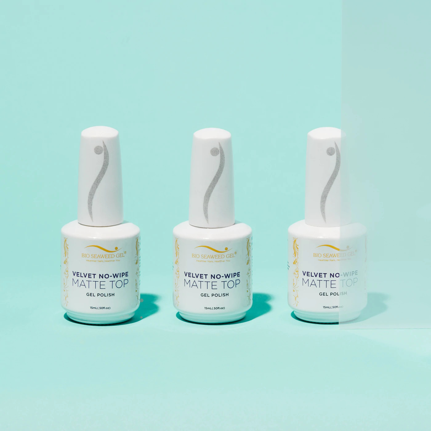 Bio Seaweed Gel  MATTE TOP GEL 天然無毒Gel甲油 霧光啞面面油