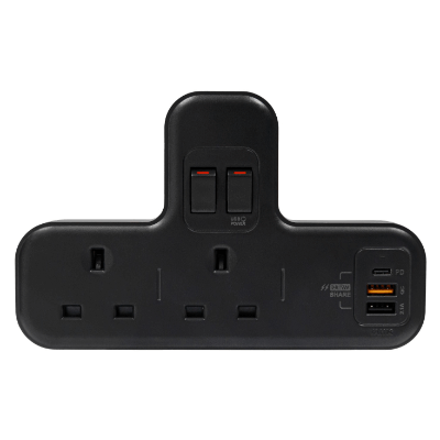 M2K T蘇轉換插 PDQC快充版 黑色