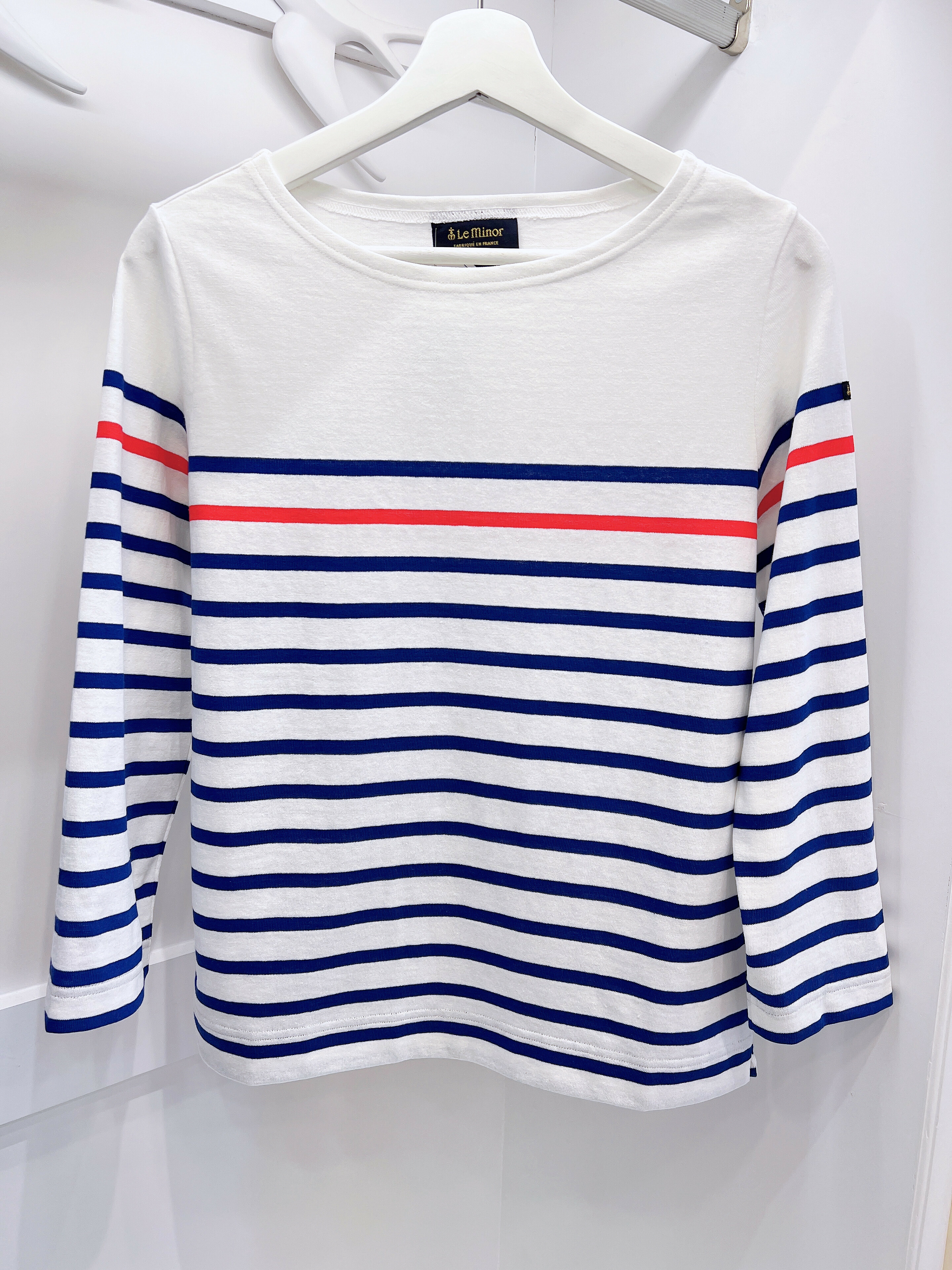 法國藍紅條紋上衣