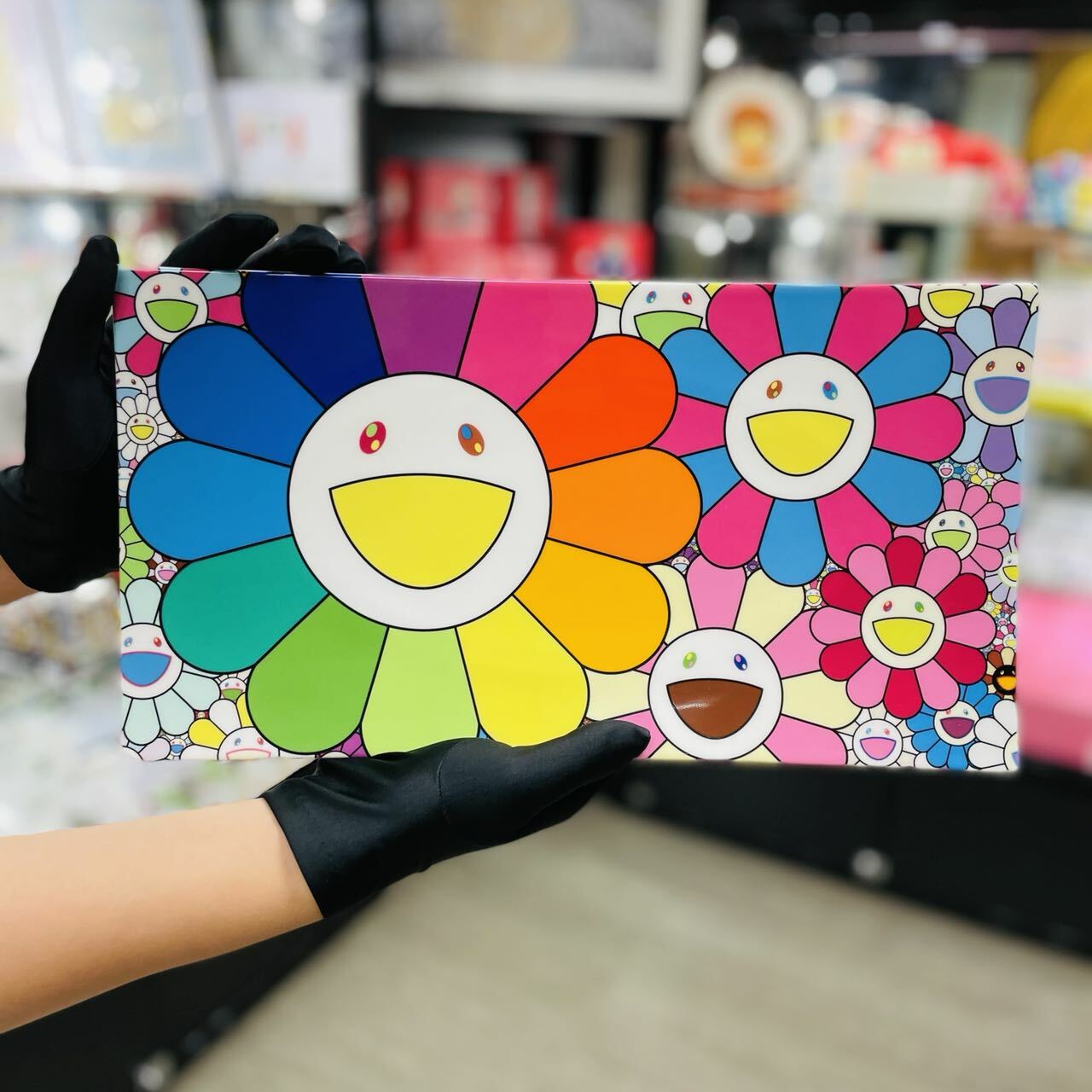 Takashi Murakami POP UP FLOWER Plate