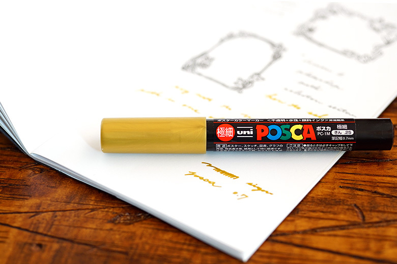三菱Posca簽字筆、黑板筆