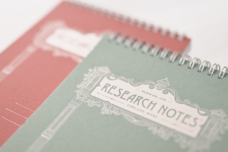 RESEARCH NOTES：線之影 A5筆記本