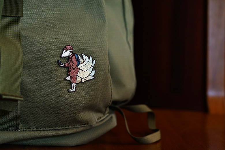 直物 X 角斯角斯：九尾文具狐 燙貼繡片