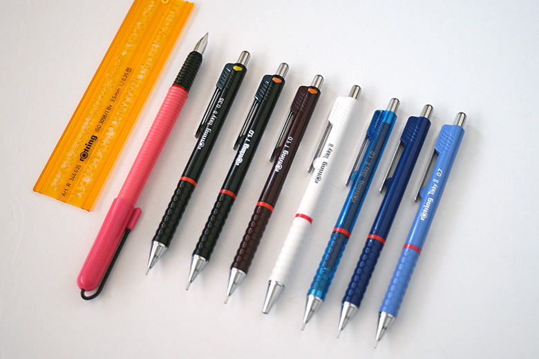 Rotring Tikky II & T自動鉛筆–絕版新品