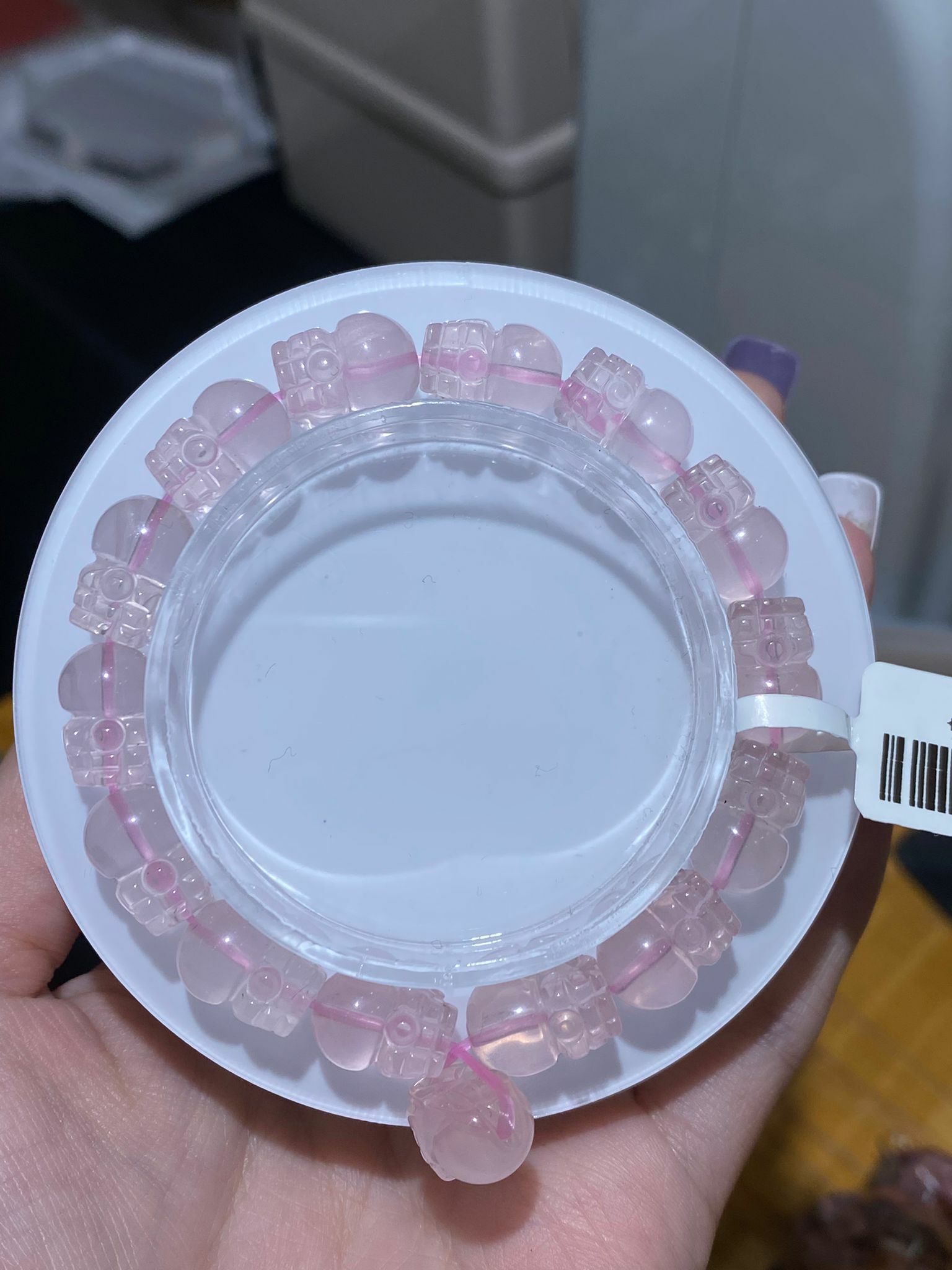 粉晶貔貅手串(8+ ~ 9mm)