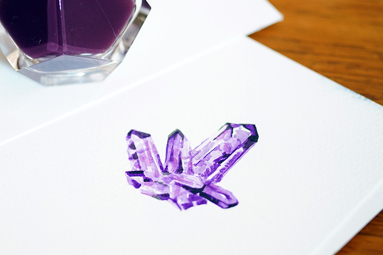 yaching style寶石墨水