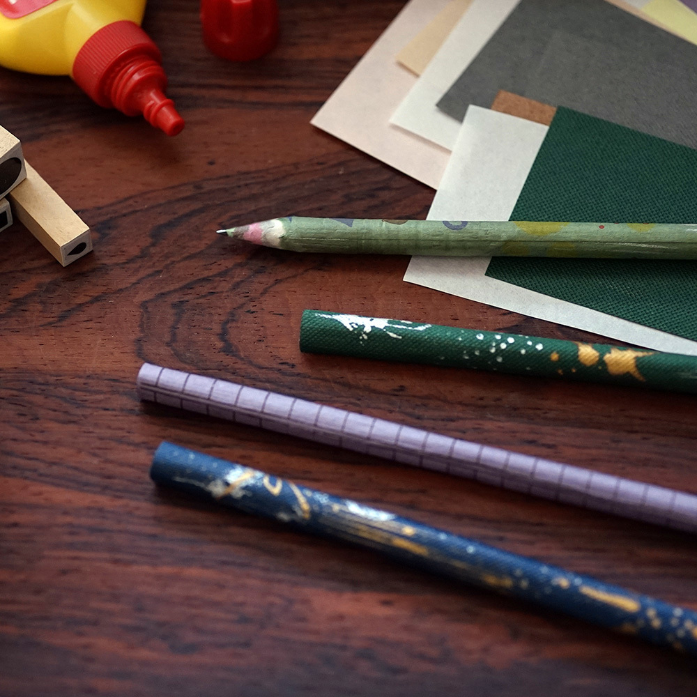 直物紙鉛筆手作組