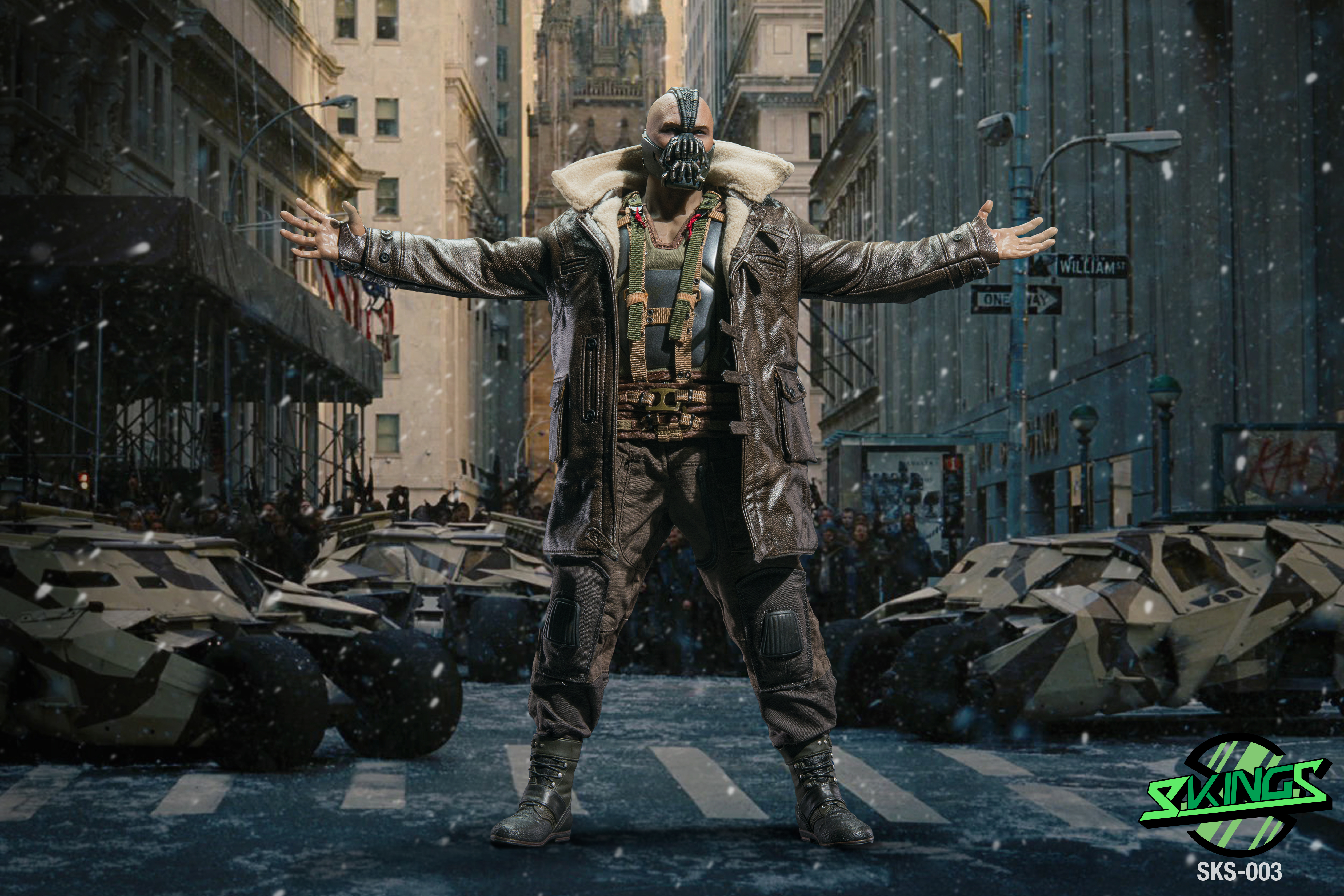 S.KING.S SKS003 1/6 Muscular Villain head and costume set (現貨)