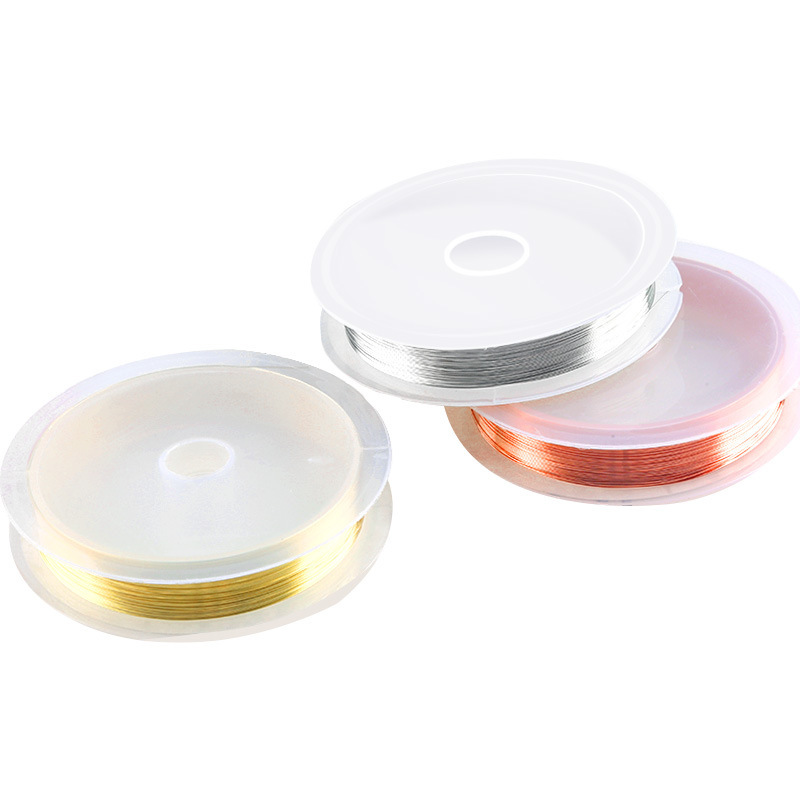 美甲飾品 金屬銅線0.3mm -3色