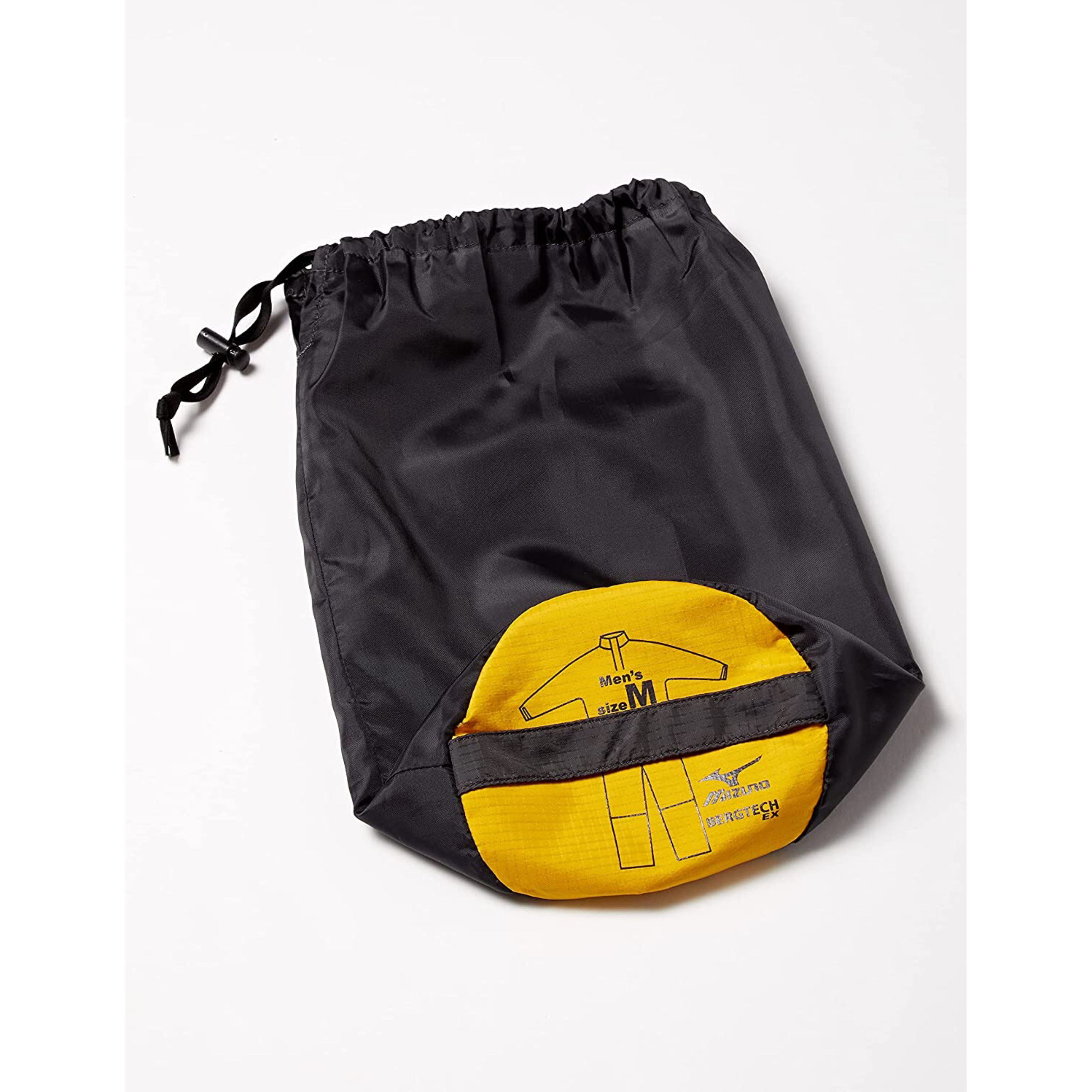 💥日本直送】MIZUNO BERGTECH EX Storm Saber V 防水套装雨衣男士黃色