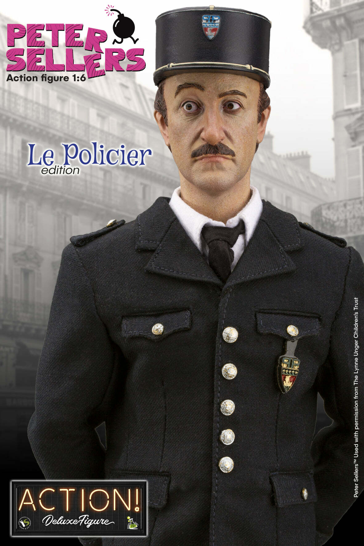 Kaustic Plastik 1/6 Peter Sellers - Version B: Le Policier (現貨)