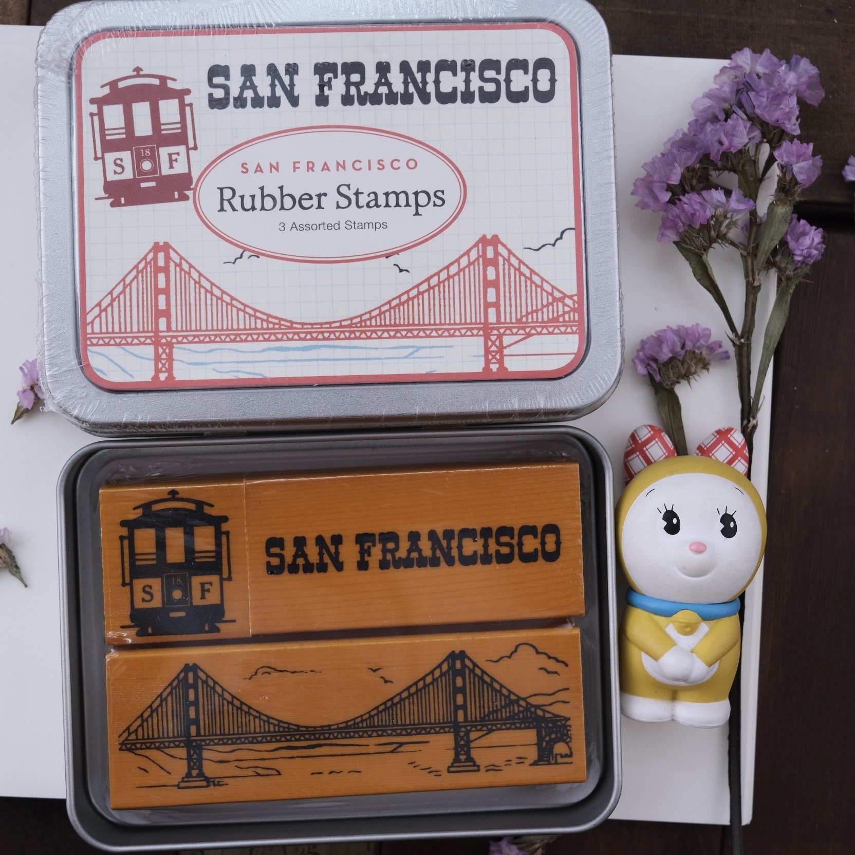 Cavallini & Co. -  San Francisco mini-stamp set