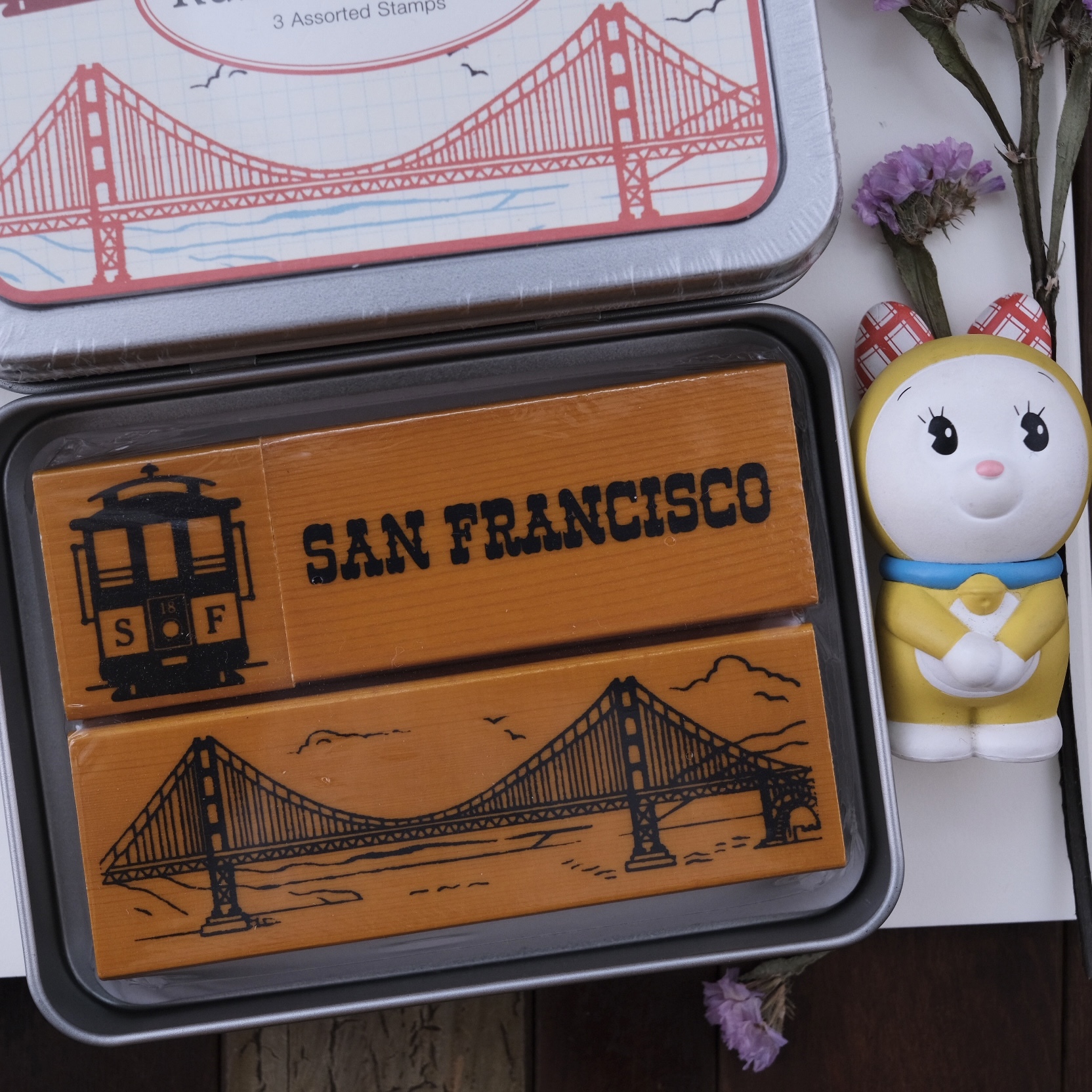 Cavallini & Co. -  San Francisco mini-stamp set