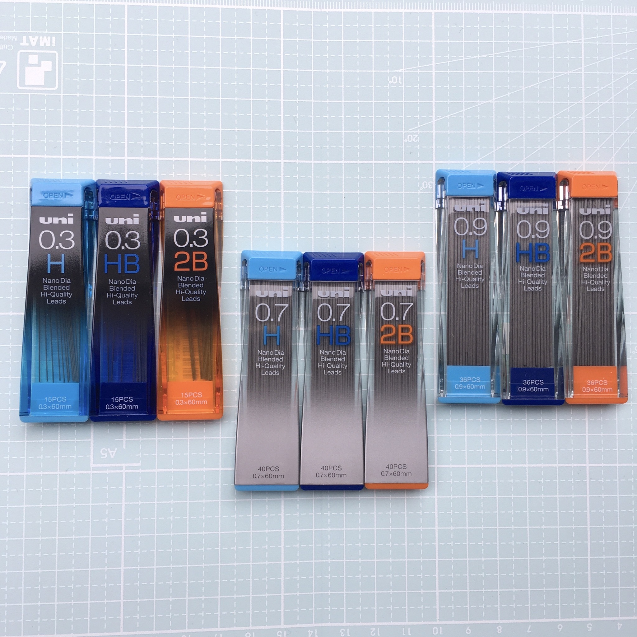 Uni Nano Dia 自動鉛筆筆芯｜MITSUBISHI 三菱