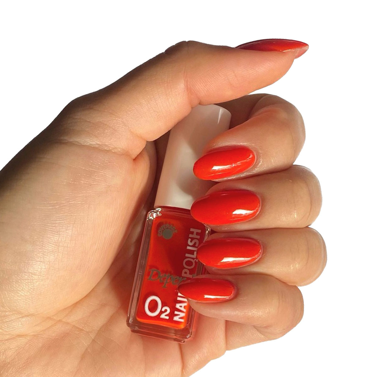 O2 甲油 663 鮮榨果汁橙色 (不透明)