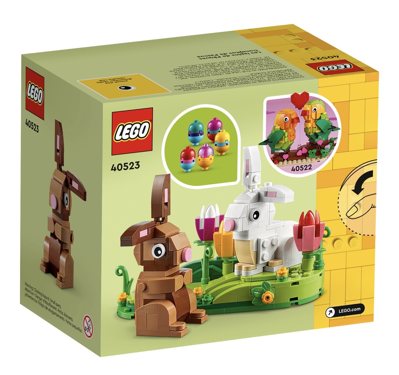 [飛米樂高積木磚賣店] LEGO 40523 BrickHeadz 復活節兔子擺設 8+