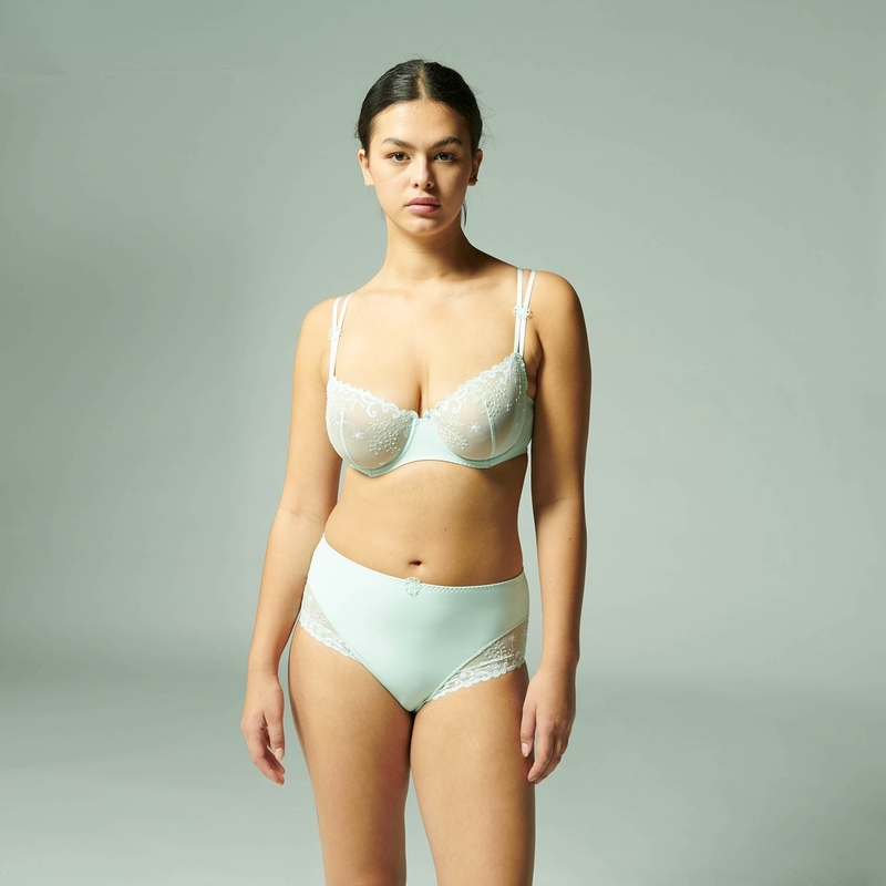 DELICE 謎情 1/2無襯胸罩 湖水綠