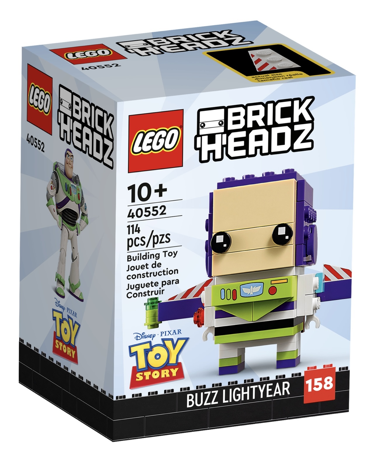 [飛米樂高積木專賣店]  LEGO 40552 大頭系列 《玩具總動員 》巴斯光年