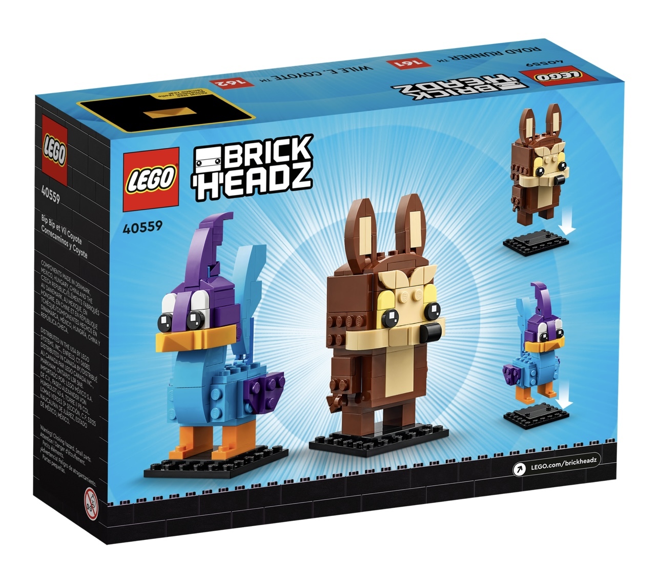 [飛米樂高積木專賣店] LEGO 40559 大頭系列 威利狼與嗶嗶鳥