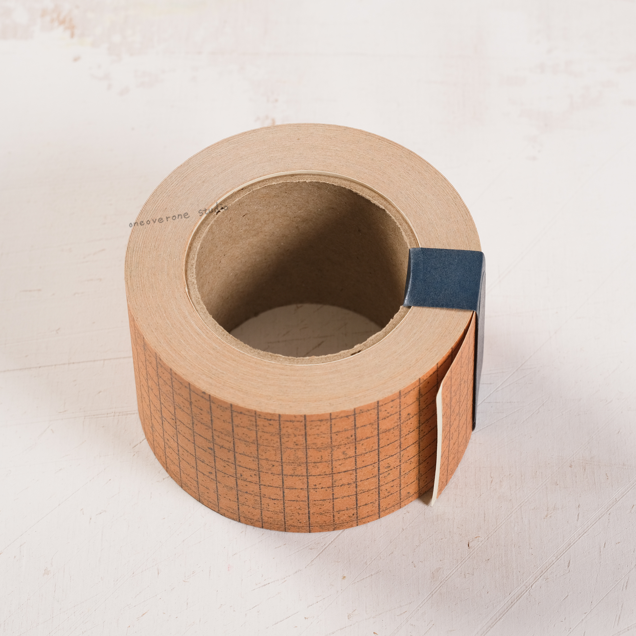 方眼牛皮紙整卷貼紙/倉敷意匠/日本