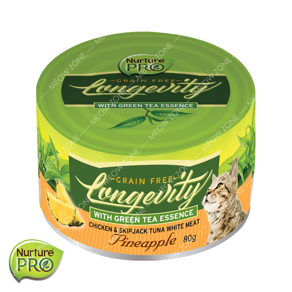 Nurture PRO Lysine 貓貓無穀物主食罐 - 菠蘿去毛球