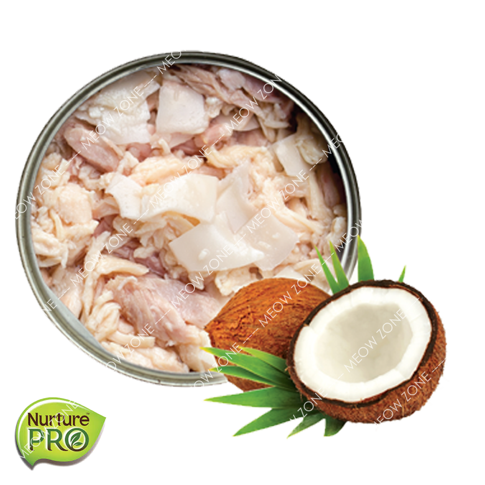 Nurture PRO Lysine 貓貓無穀物主食罐 - 椰子增強免疫力