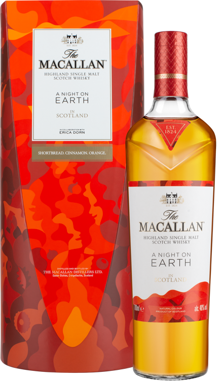Macallan A Night on Earth Single Malt Scotch Whisky 700mL