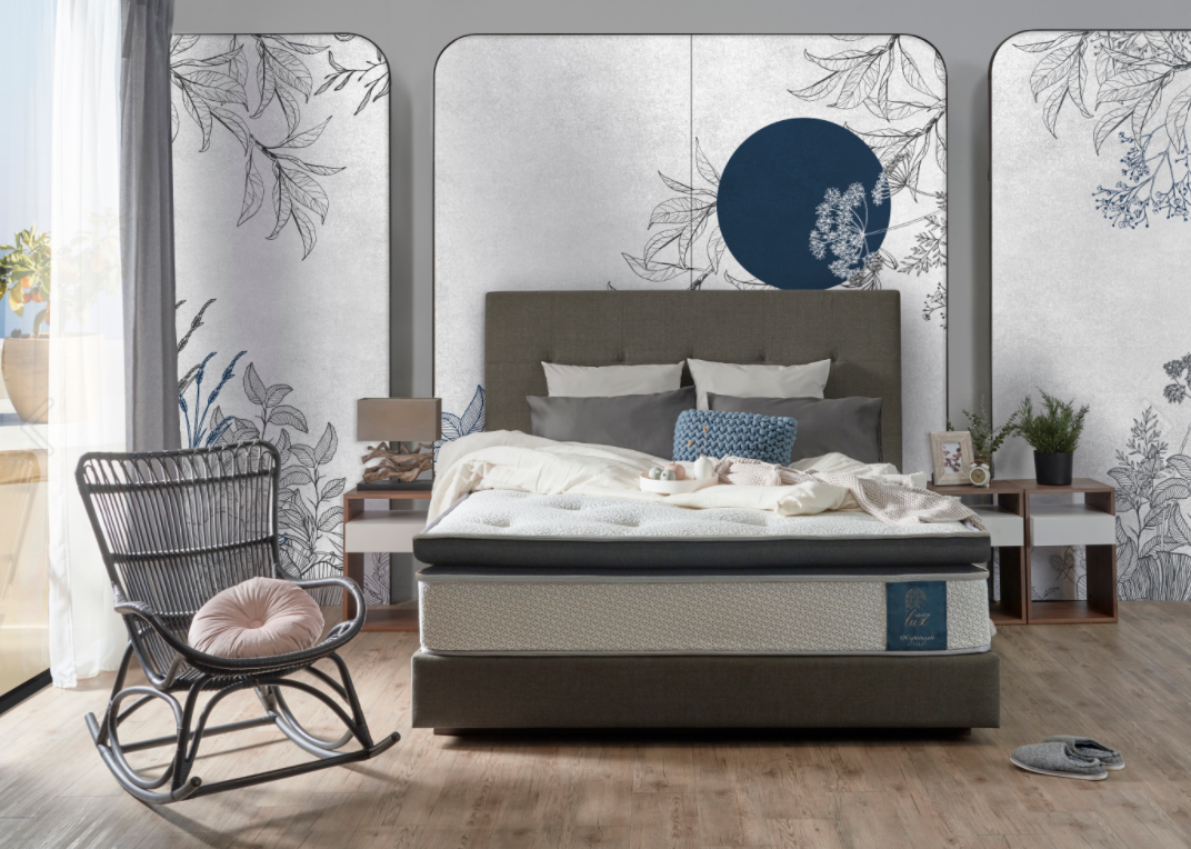 黑鑽頂級簇絨床墊