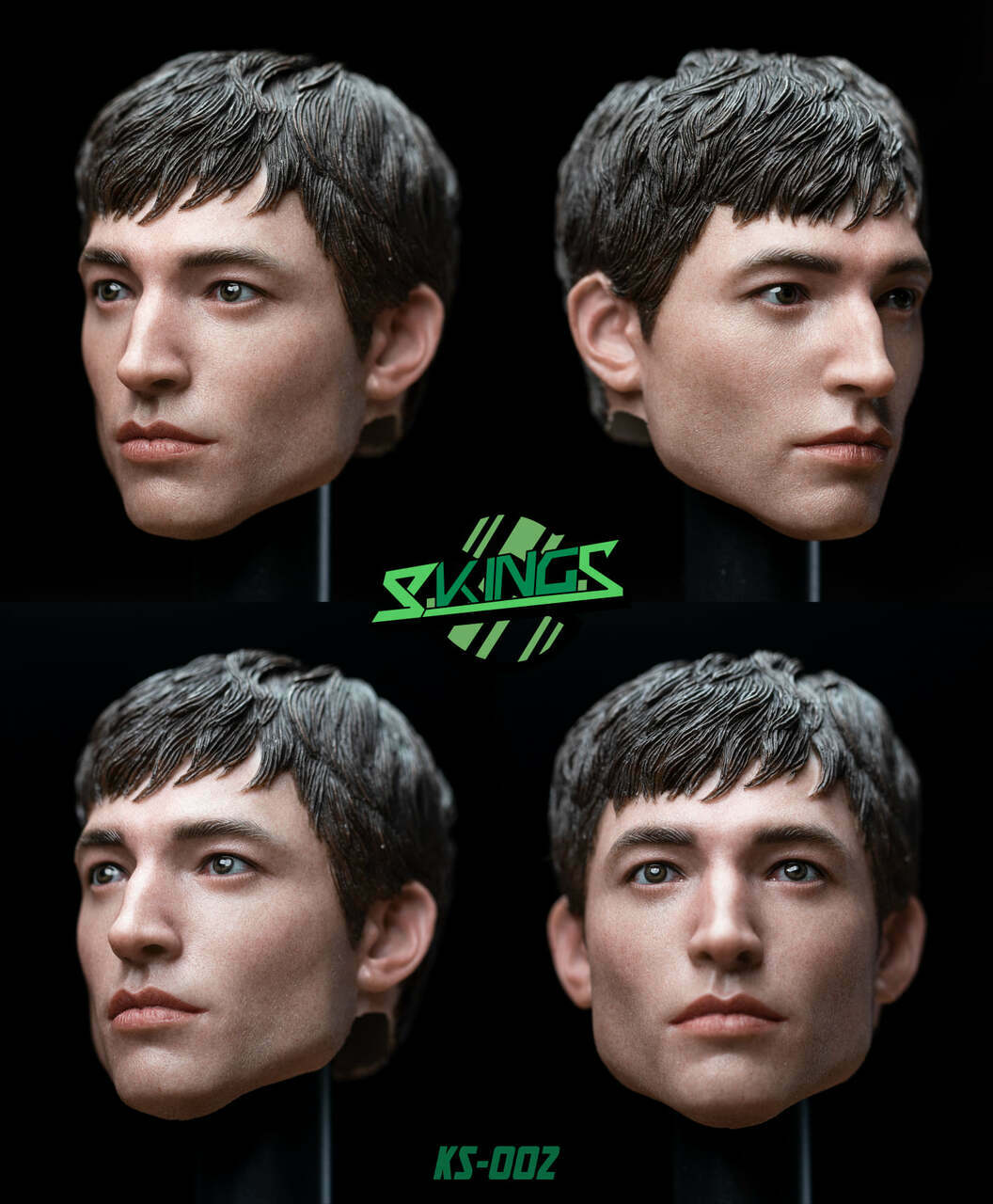 S.KING.S SKS002 1/6 scale speedster head sculpt (現貨)