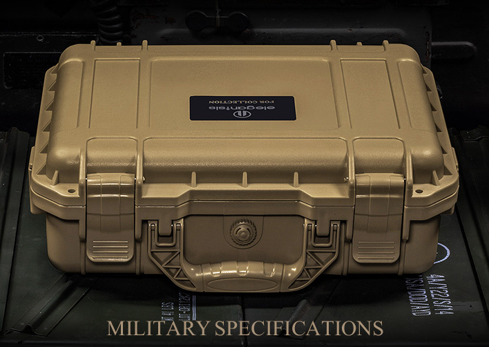 萬年鐘錶 - elegantsis 愛樂時  腕錶收藏防水箱 可收納8只腕錶 (三色可選)