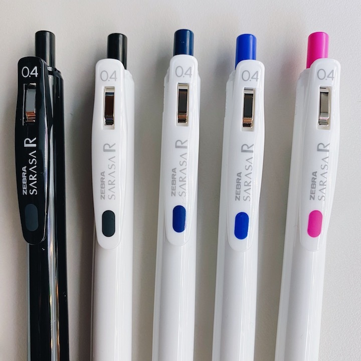 ZEBRA SARASA R (顯色濃系列）鋼珠筆  0.4mm
