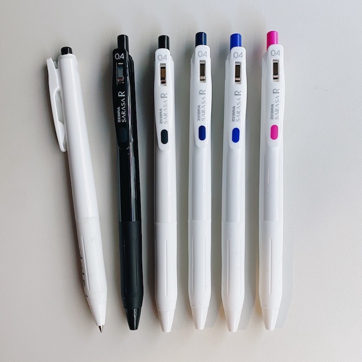 ZEBRA SARASA R (顯色濃系列）鋼珠筆  0.4mm