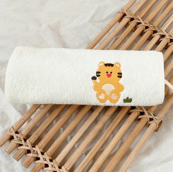 Dot to Dot 有機棉毛巾