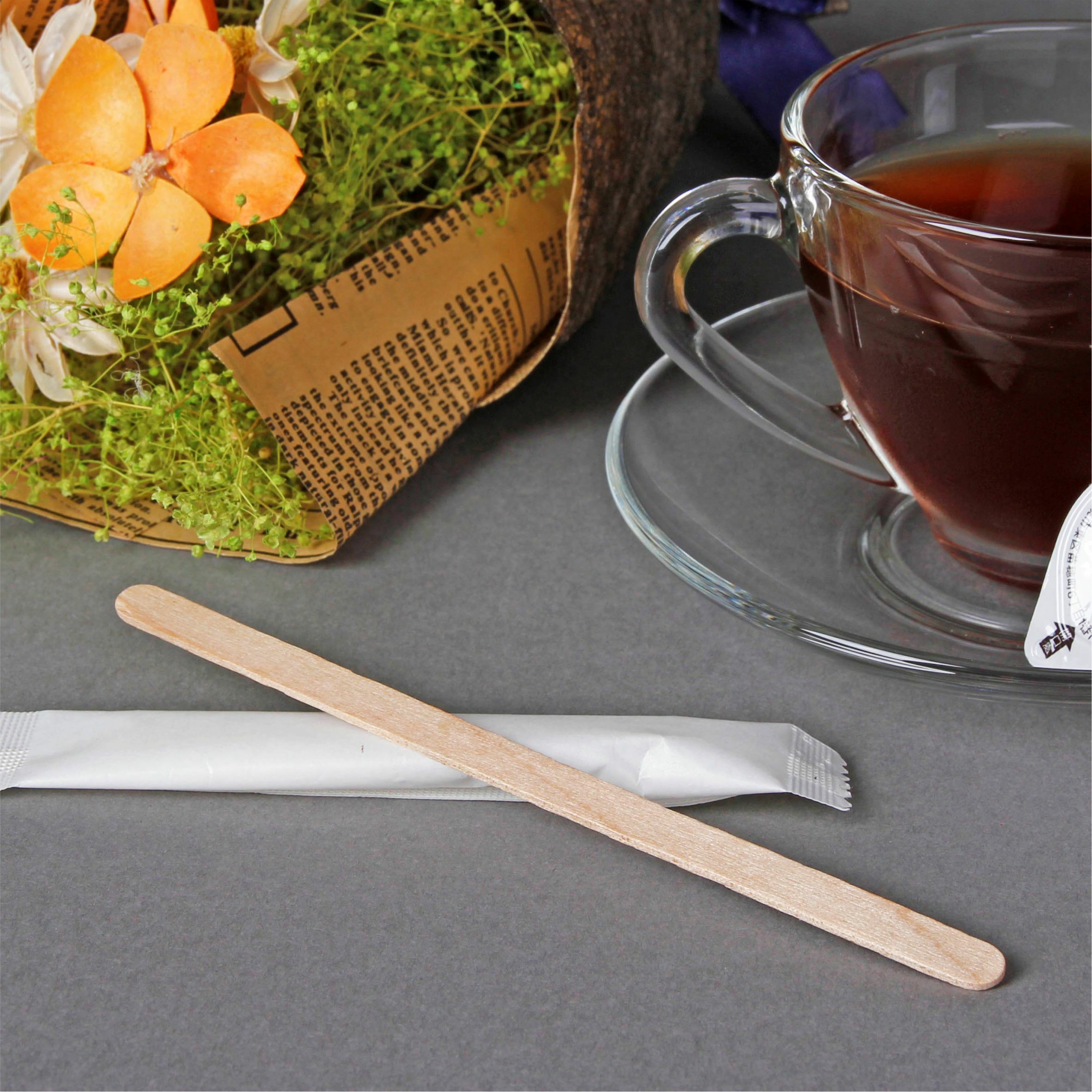 木質咖啡調棒 140mm