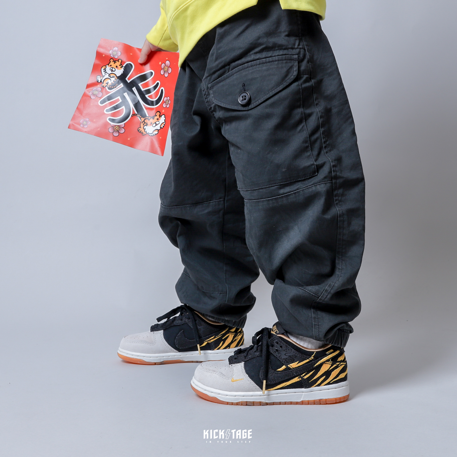 **特價商品售出不退換**中童鞋 NIKE DUNK LOW (BP) Year of the Tiger 虎年 低筒休閒鞋【DQ5352-001】25SALE