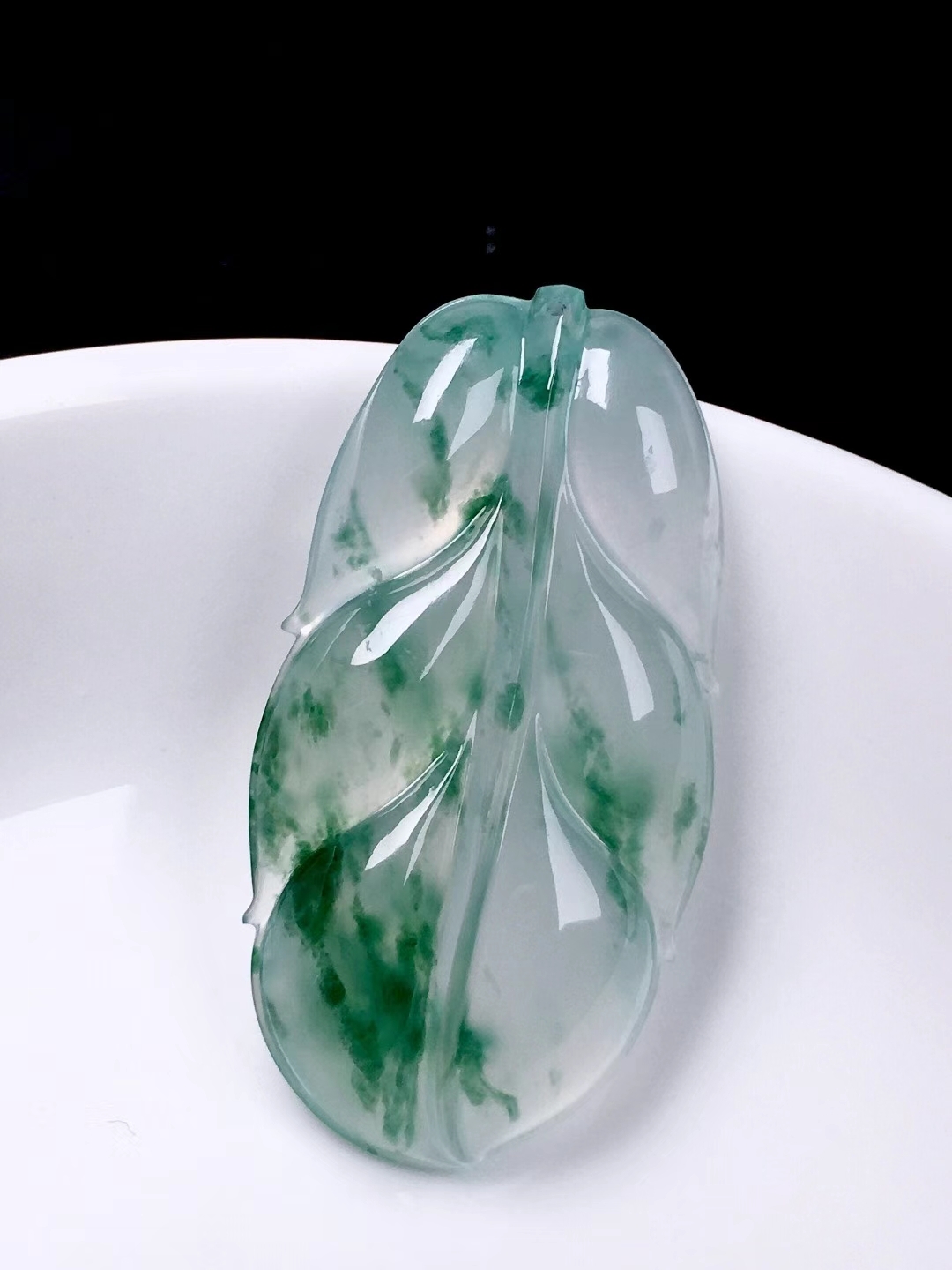 118384 冰種飄花葉子