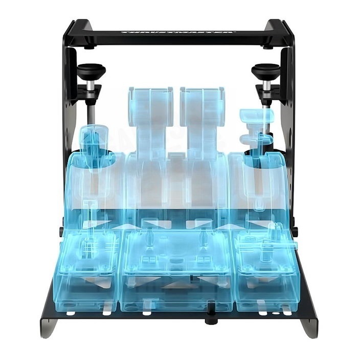 米特3C數位–Thrustmaster Flying Clamp 圖馬思特 模擬飛行搖桿 油門節流閥 原廠專用夾具