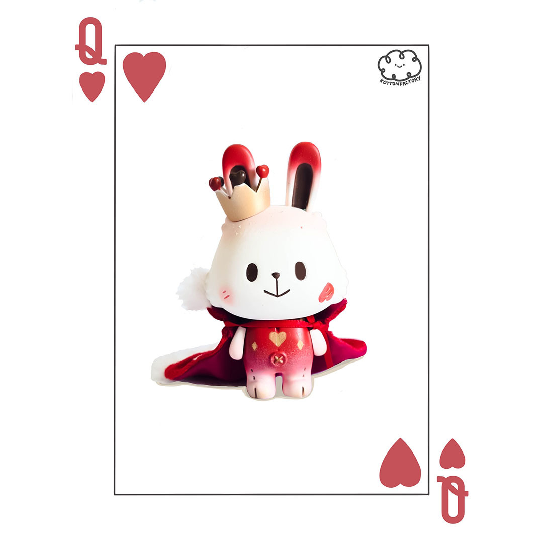 KOTTON FACTORY  Queen of red heart Robin