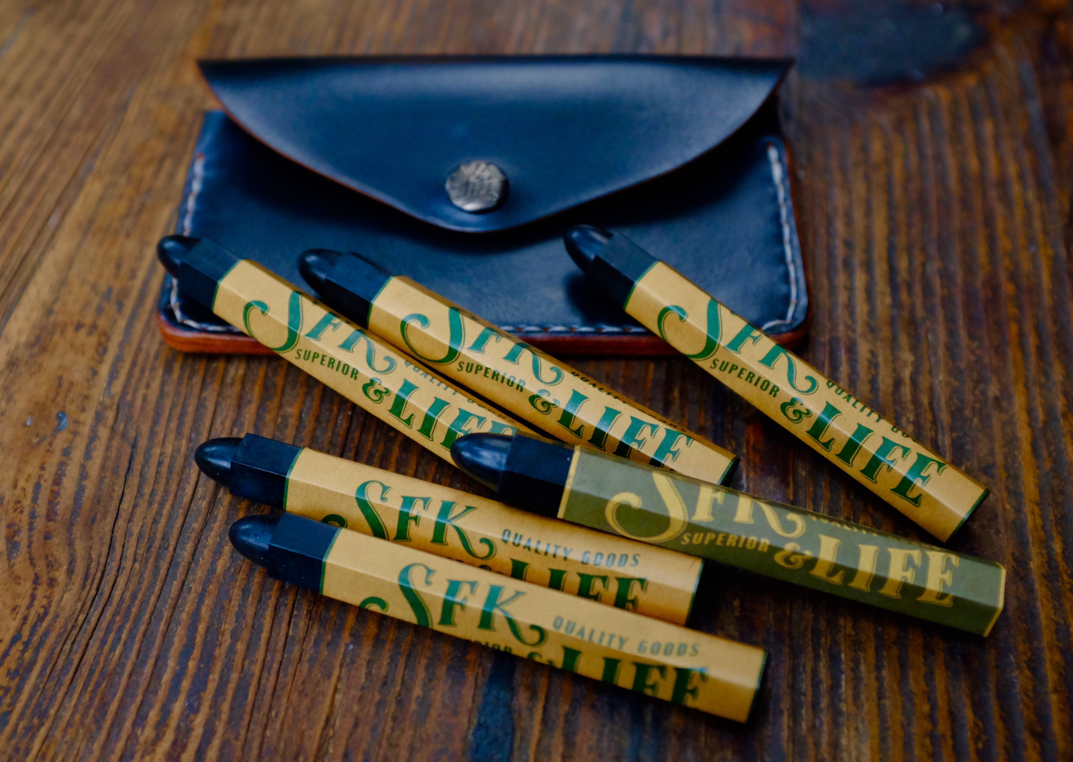 S.F.K. original leather patching stick 皮革修補棒 / 黑色