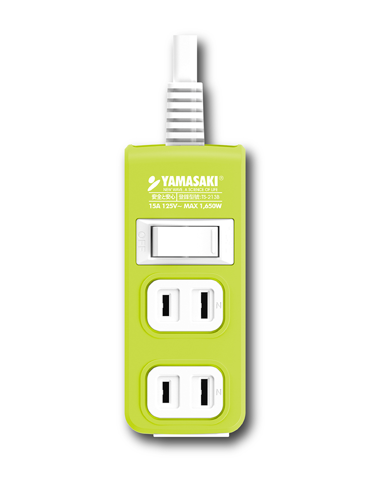 山崎1切3座安全延長線組(9尺/2.7M)｜ TS-213B-9