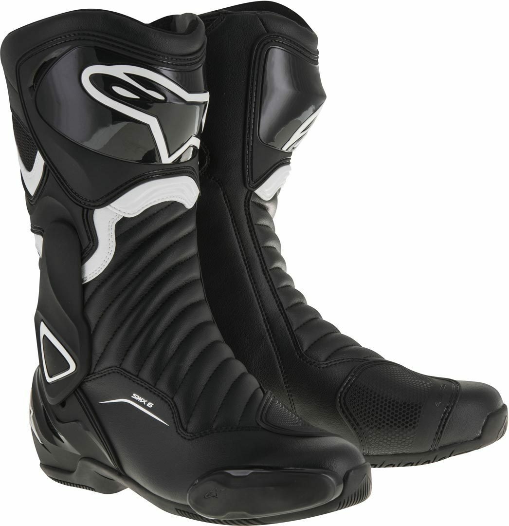 ALPINESTARS SMX-6 V2 BLACK/WHITE 黑白 車靴